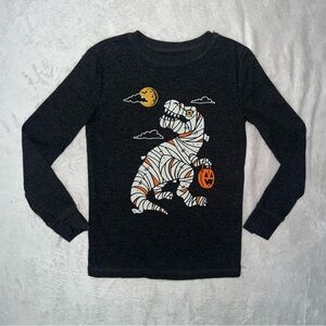 Jumping Beans Mummy Dinosaur Long Sleeve Shirt - Black